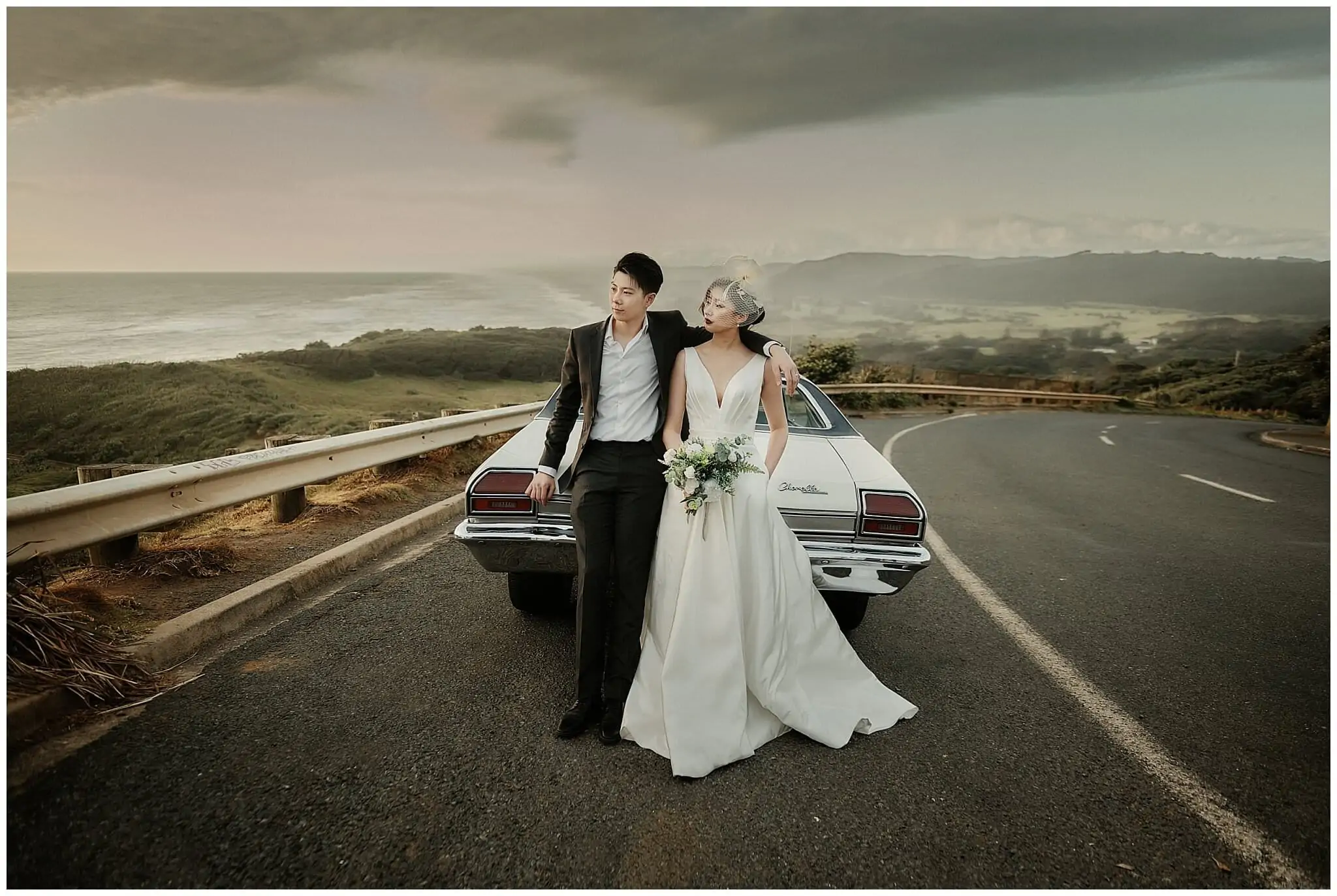 Doris & James' Auckland NZ Pre-Wedding Shoot