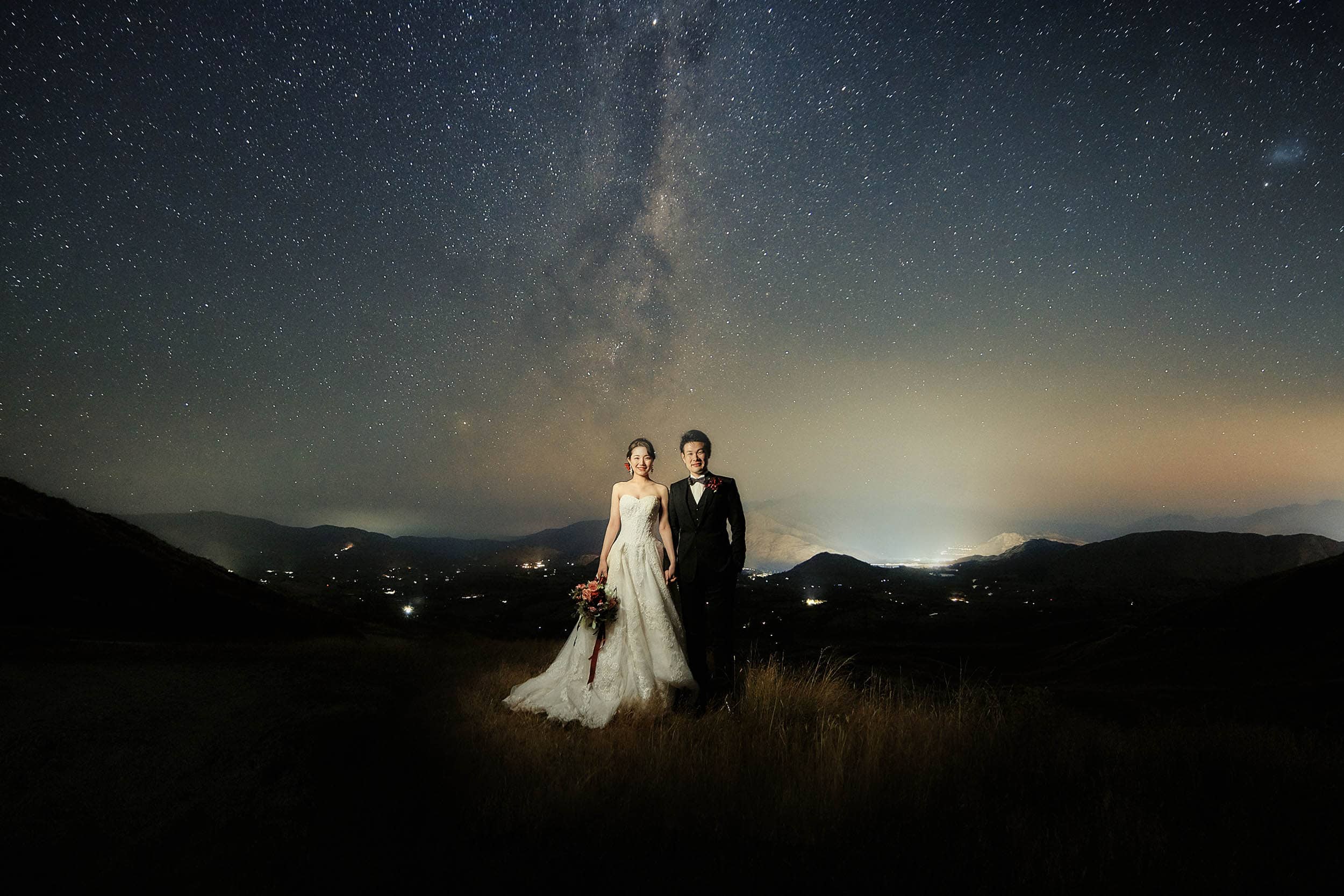 Mai & Makoto's Queenstown NZ Pre-Wedding Shoot