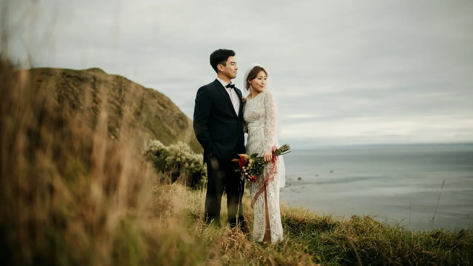 wellington new zealand wedding photographer makara