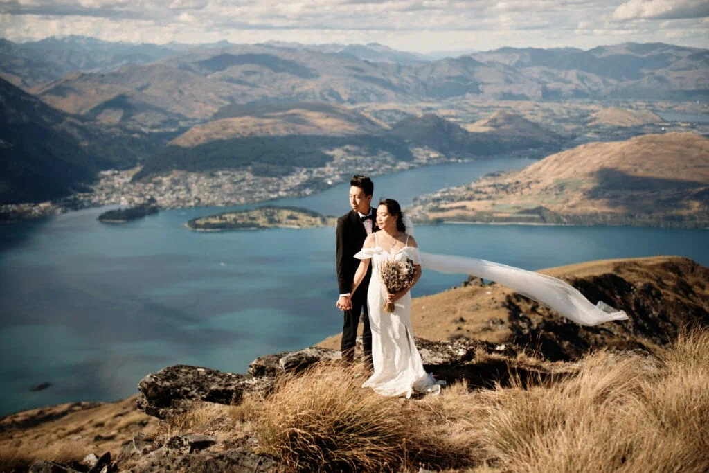 Dios & Carlyn’s Queenstown NZ Cecil Peak Pre-Wedding Shoot