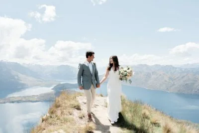 queenstown coromandel roys peak heli wedding elopement photographer nz new zealand