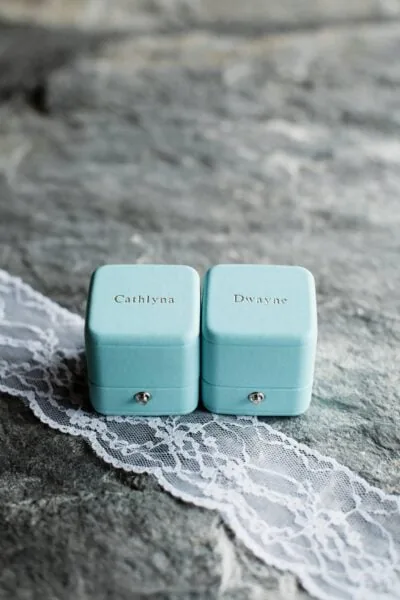 Ayaka Morita's wedding ring boxes for Tiffany & Co.