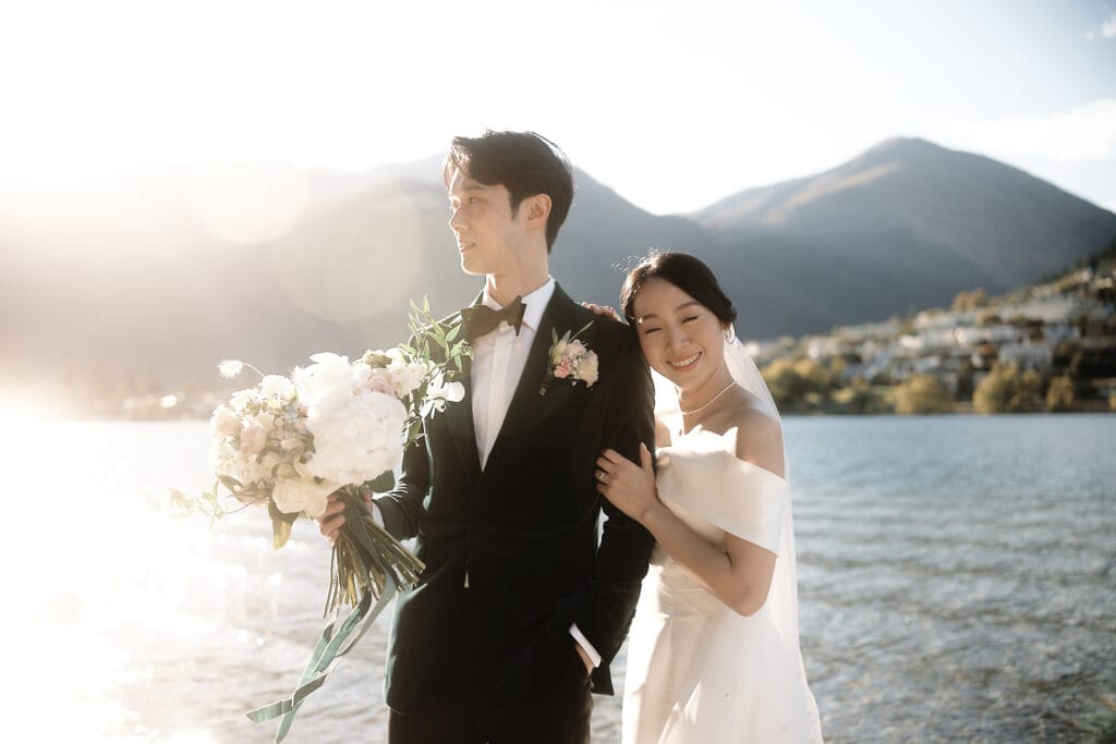 Tracy & Markus’ Queenstown Cecil Peak Heli-Wedding