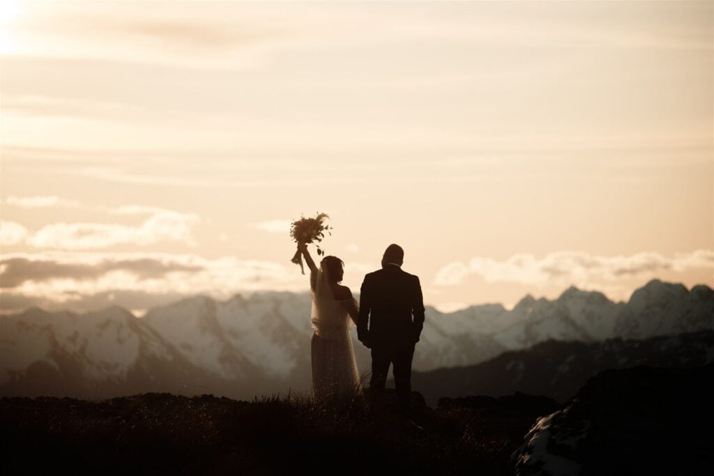 Pinky & Francis’s Queenstown NZ, Cecil Peak Heli Wedding Photography
