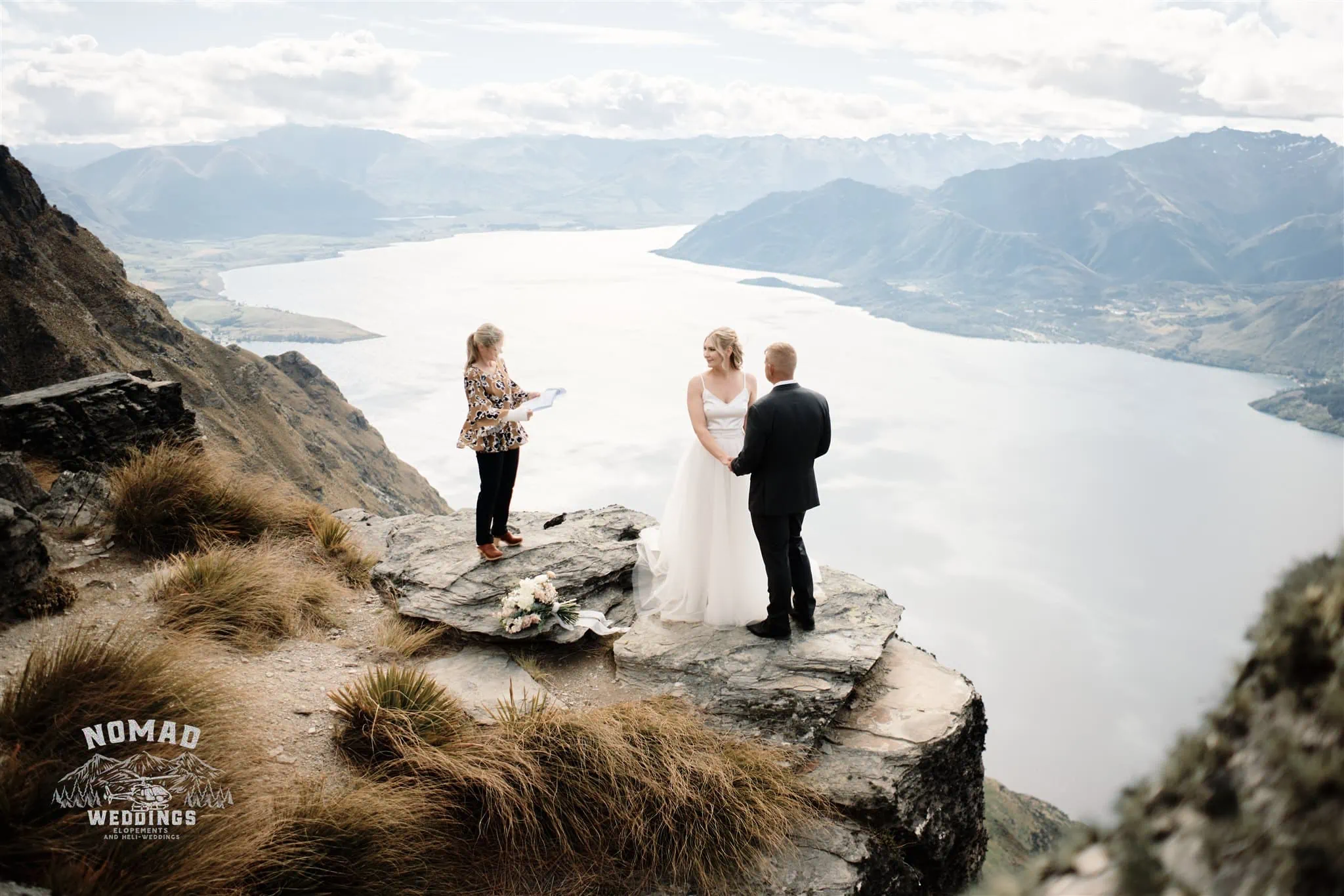 Queenstown New Zealand Heli Elopement  Wedding Elopement Wedding Photographer The Ledge on Cecil Peak jpg.