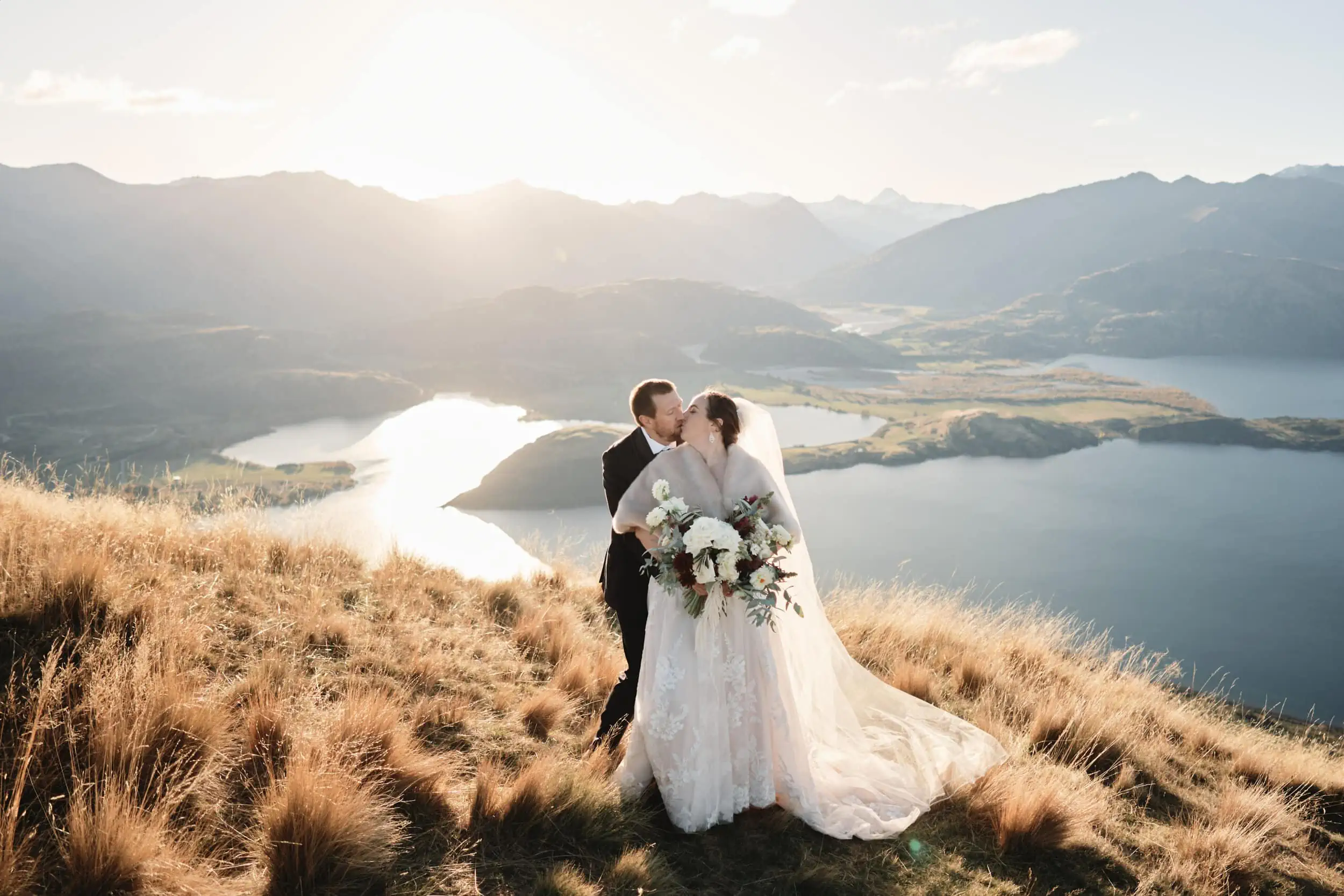 Queenstown New Zealand Heli Wedding Heli Wedding Photographer Coromandel Peak jpg