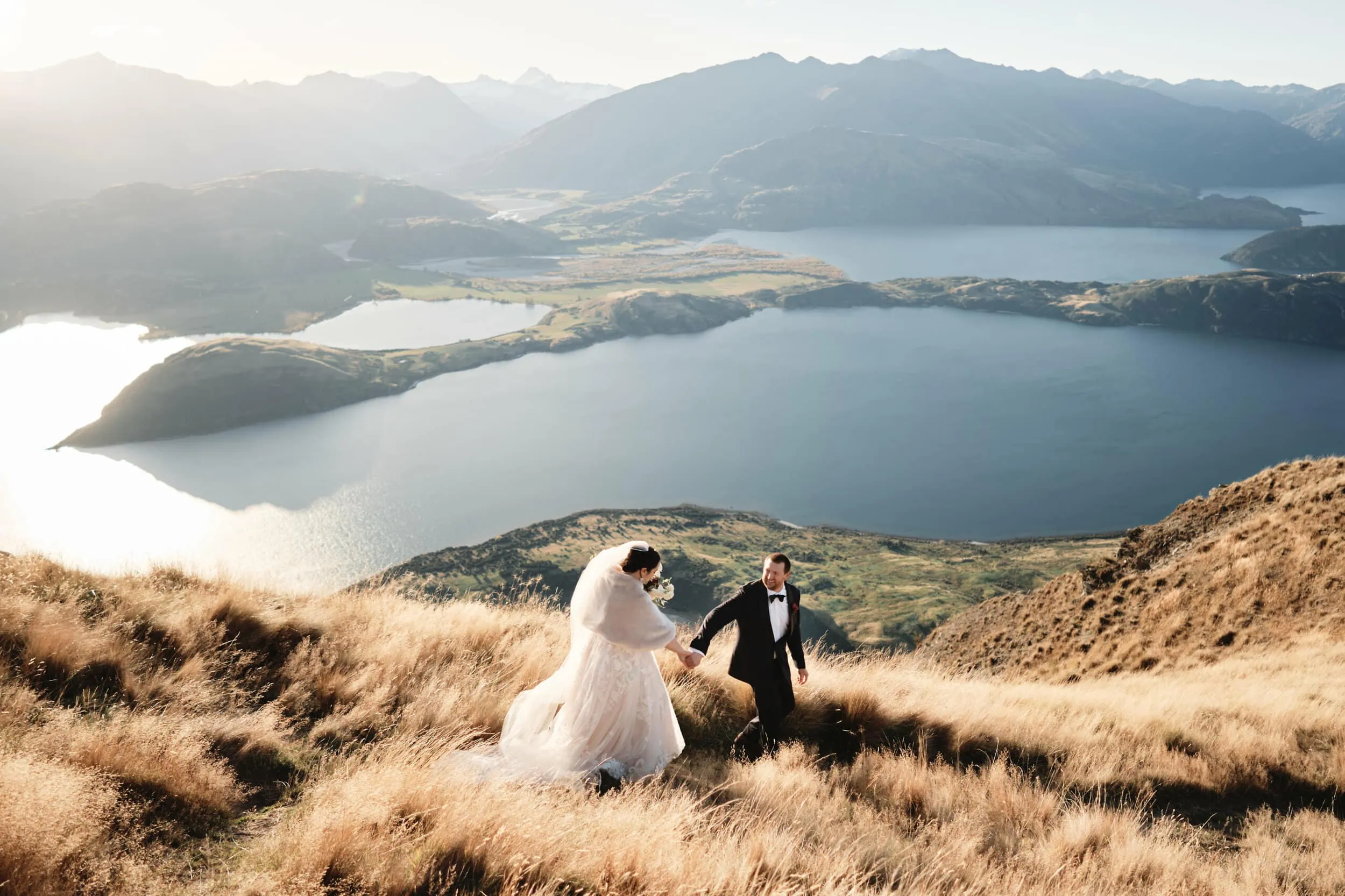 Queenstown New Zealand Heli Wedding Heli Wedding Photographer Coromandel Peak jpg