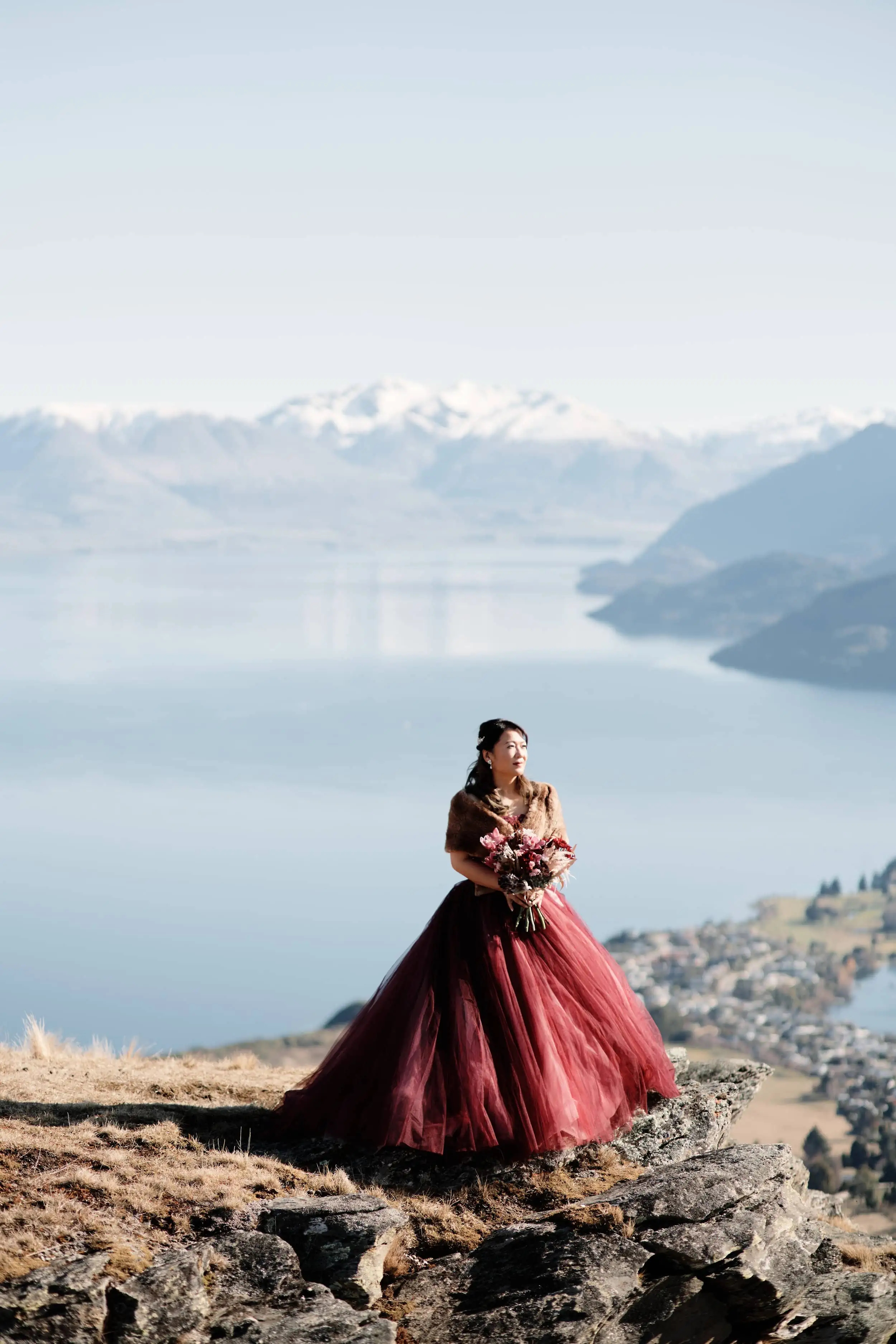Queenstown New Zealand Heli Wedding Heli Wedding Photographer The Remarkables jpg