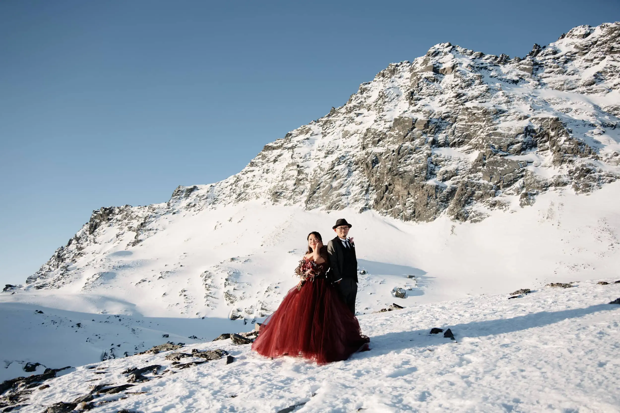 Queenstown New Zealand Heli Wedding Heli Wedding Photographer The Remarkables jpg