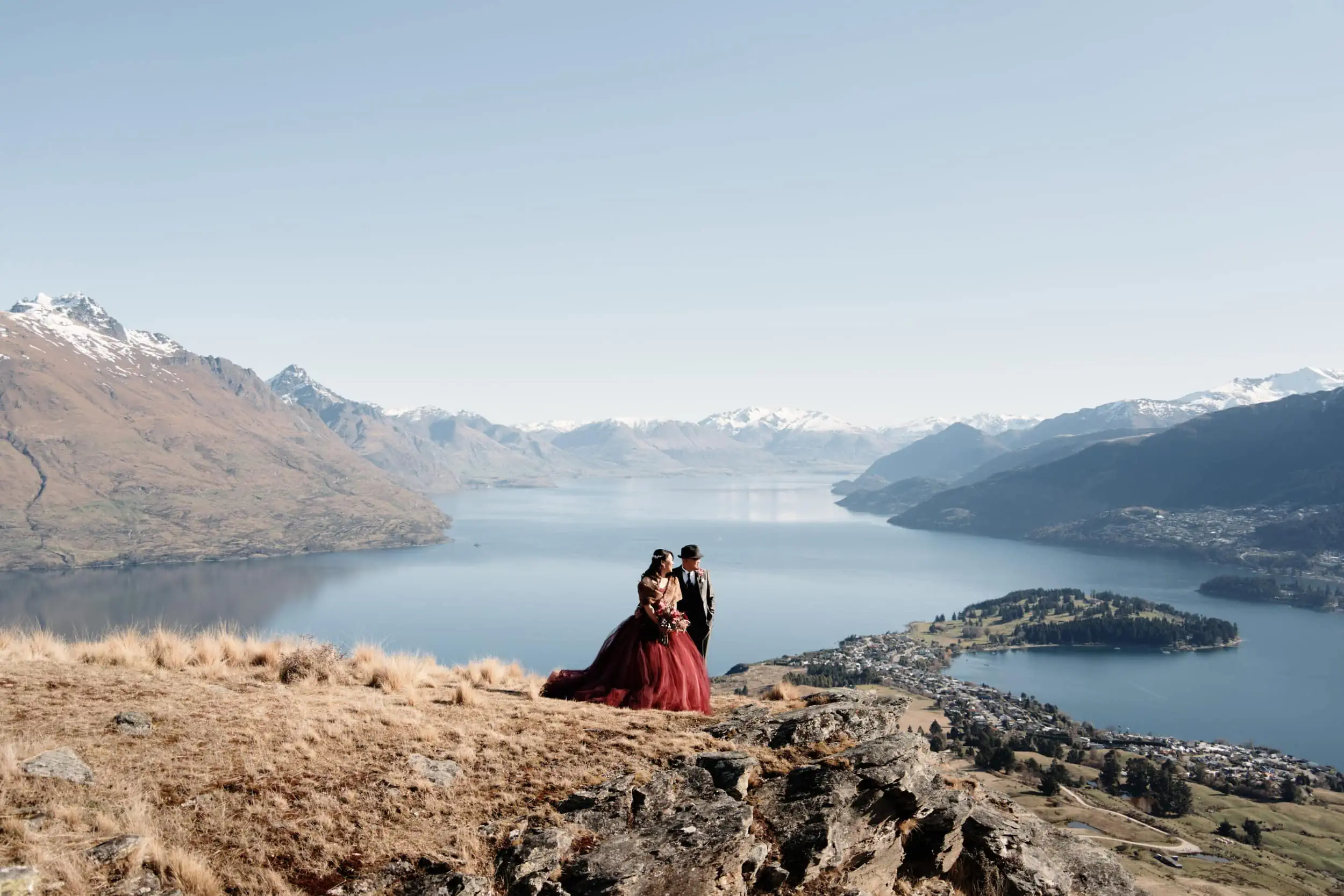 Queenstown New Zealand Heli Wedding Heli Wedding Photographer The Remarkables jpg