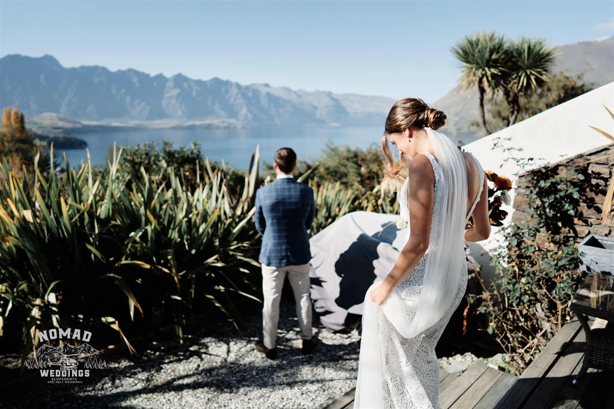 Queenstown New Zealand Lake Erskine Mitre Peak Elopement Wedding Photographer Tutoko Glacier