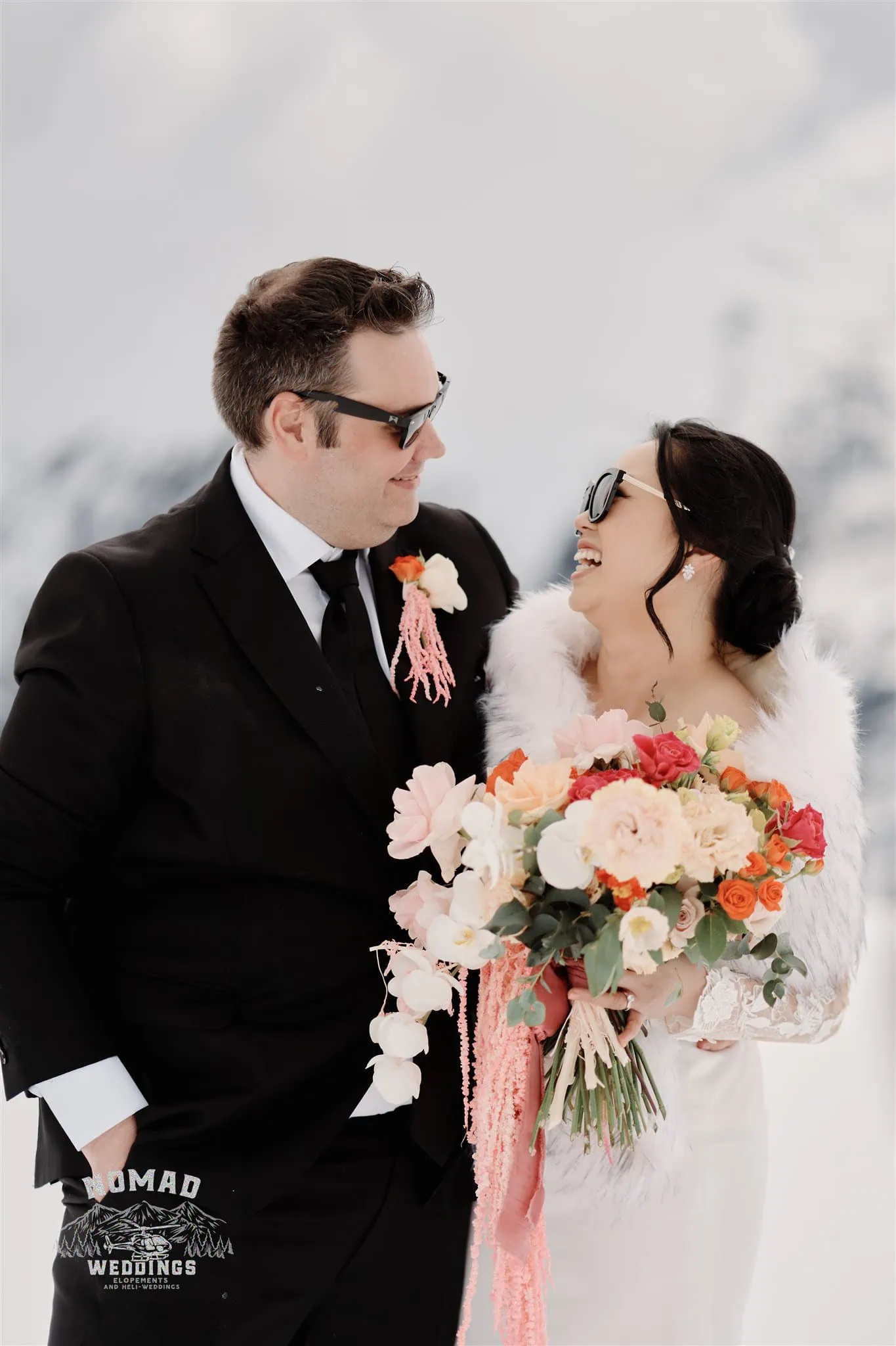 Queenstown New Zealand Mt. Roy Coromandel Peak Heli  Elopement Wedding Photographer Tyndall Glacier jpg.