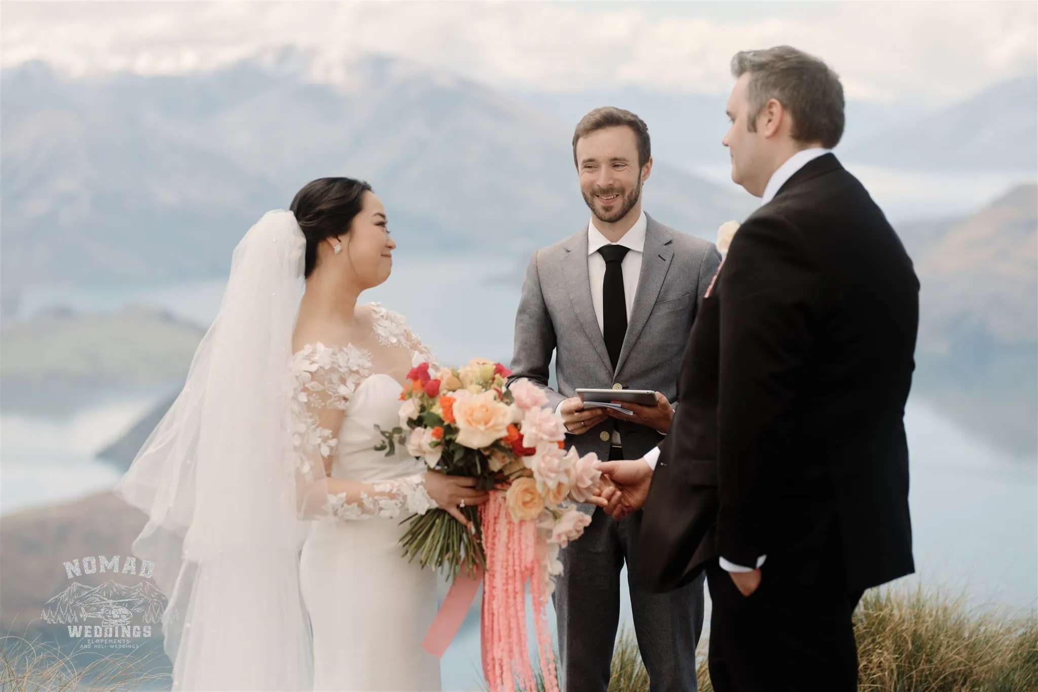 Queenstown New Zealand Mt. Roy Coromandel Peak Heli  Elopement Wedding Photographer Tyndall Glacier jpg.