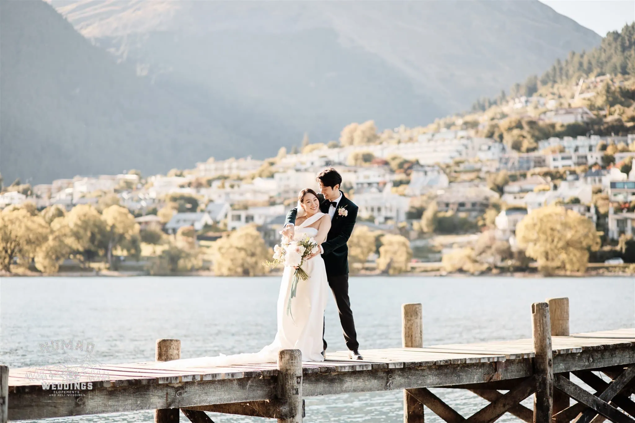 Queenstown New Zealand The Ledge on Cecil Peak Elopement Wedding Photographer Lake Wakatipu  jpg.
