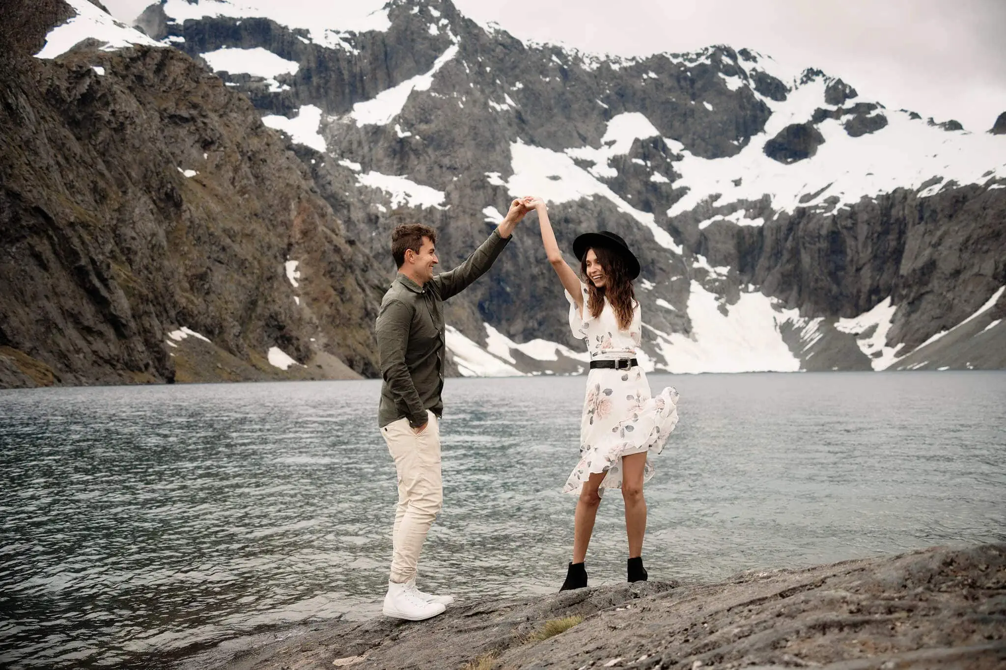 Lake Erskine Queenstown Helicopter Proposal Photographer