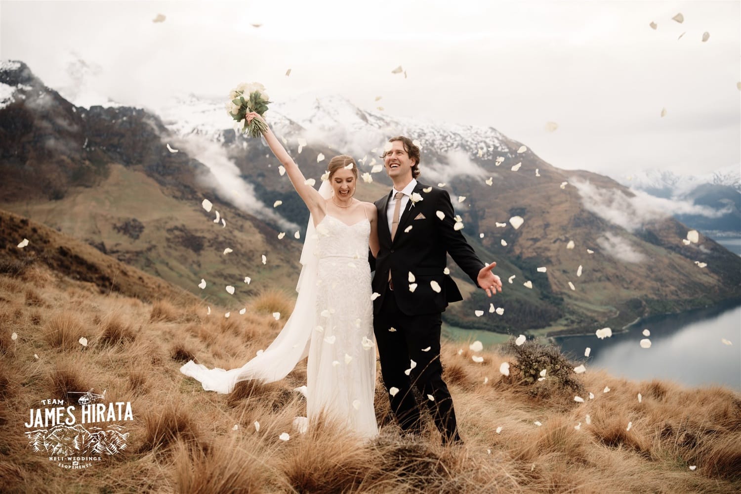 Hannah and Ross | Queenstown Heli Elopement Wedding