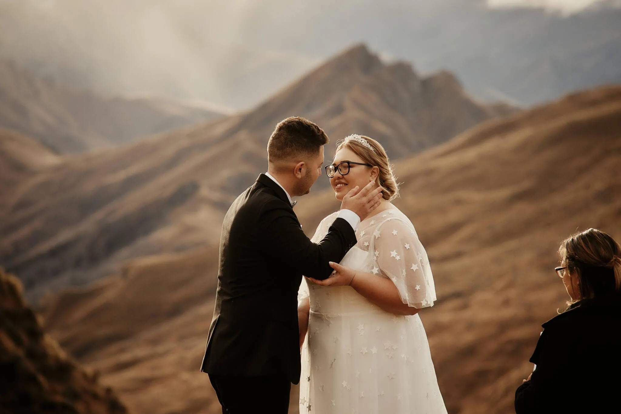 Queenstown New Zealand Elopement Wedding Photographer - Keywords: Coronet Peak Elopement Wedding 