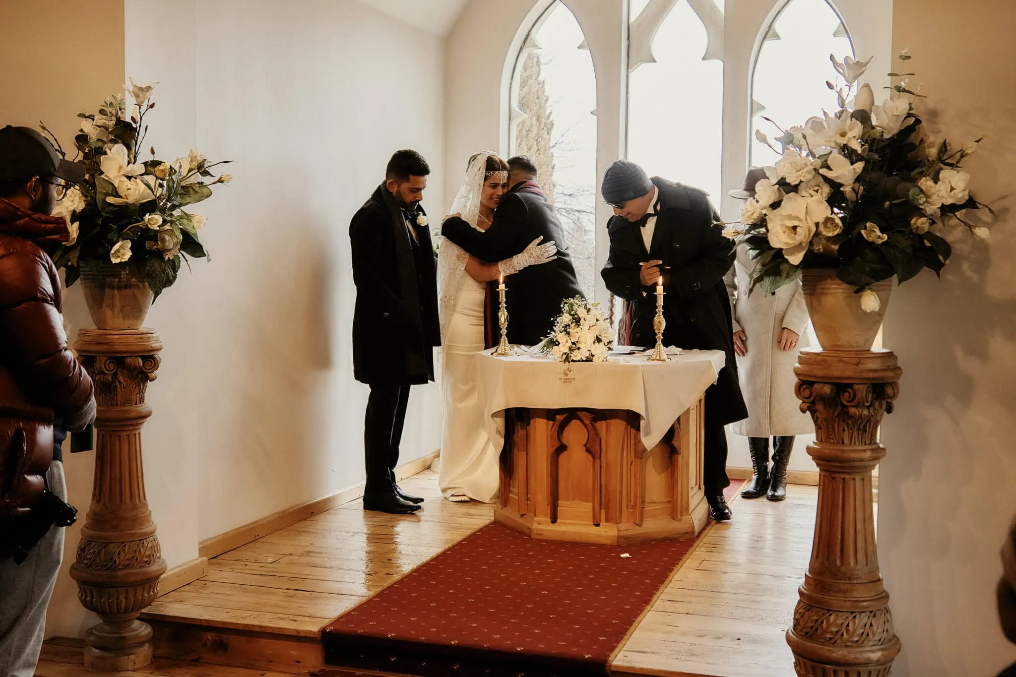 Queenstown New Zealand Elopement Wedding Photographer - Wasim and Yumn's Queenstown Islamic wedding ceremony in a church.