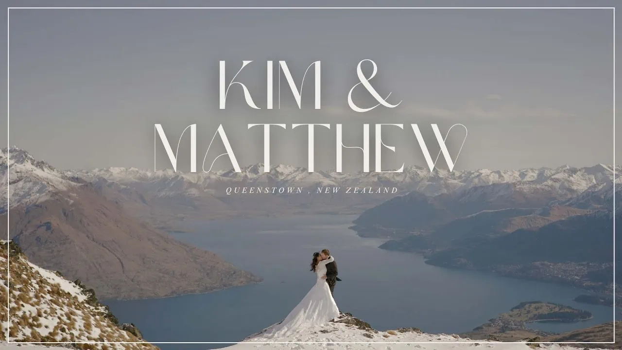 Queenstown New Zealand Elopement Wedding Photographer - A breathtaking Queenstown Heli Wedding at the Remarkables featuring Kim u0026 Matthew.